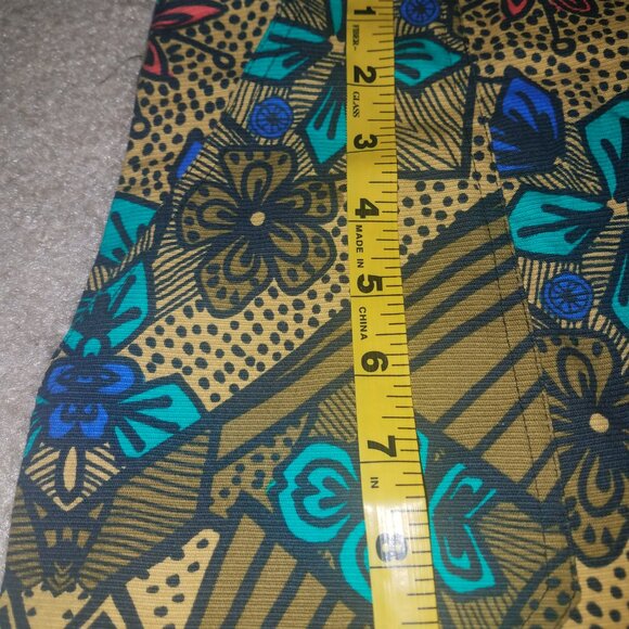 Zara/Boho Floral Geometric Mini Skirt – Size Medium/Trafaluc Mini Skirt - Picture 10 of 11